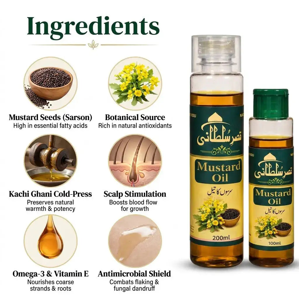 Qasr-e-Sultani Mustard Oil